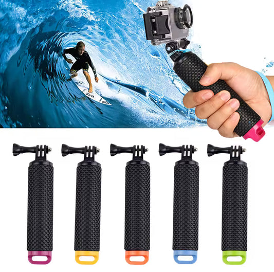 Float hand grip monopod tripod for go pro hero